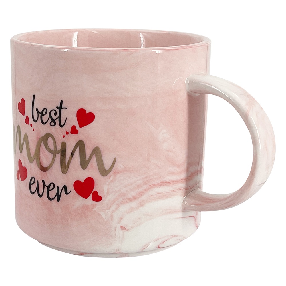 Party Magic - Best Mom Ever Mug - Pink - 9 cm - 450 ml