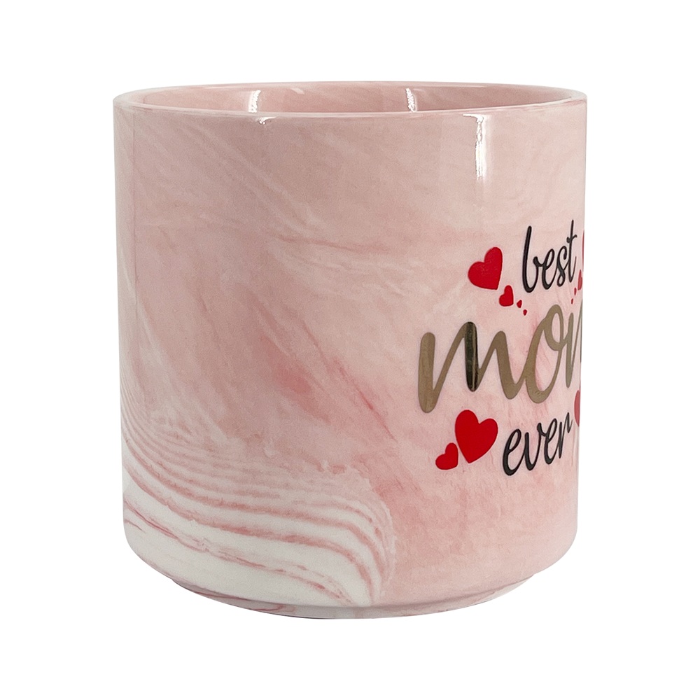 Party Magic - Best Mom Ever Mug - Pink - 9 cm - 450 ml