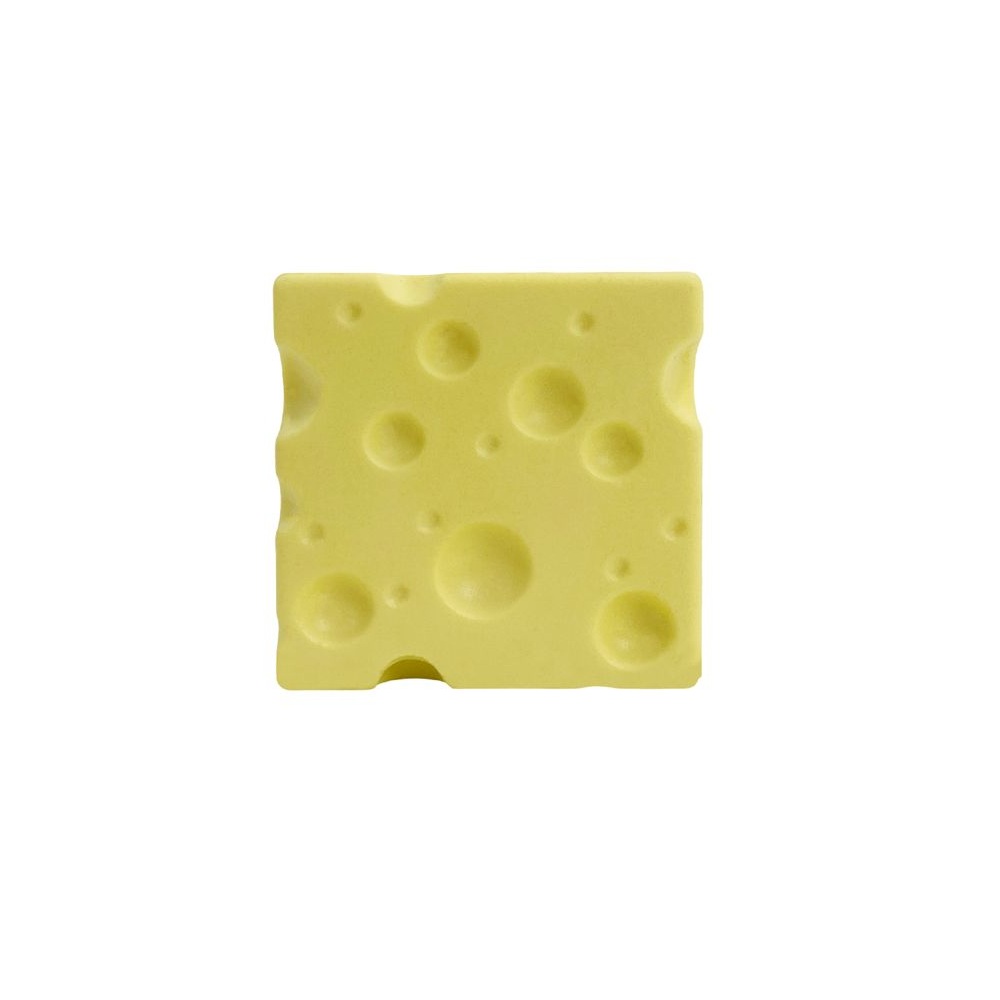Sqoosh - Cheese Cube Plush - Medium - Yellow