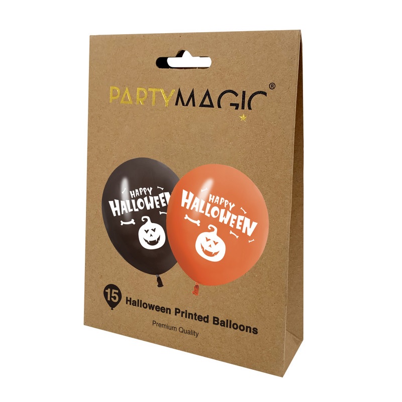 Party Magic - Halloween Printed Balloons - 15pcs