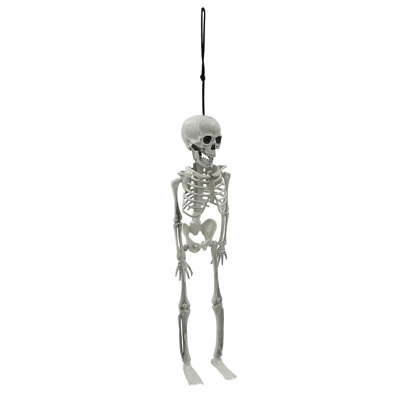 Party Magic - Halloween Decoration Hanging Skeleton - White
