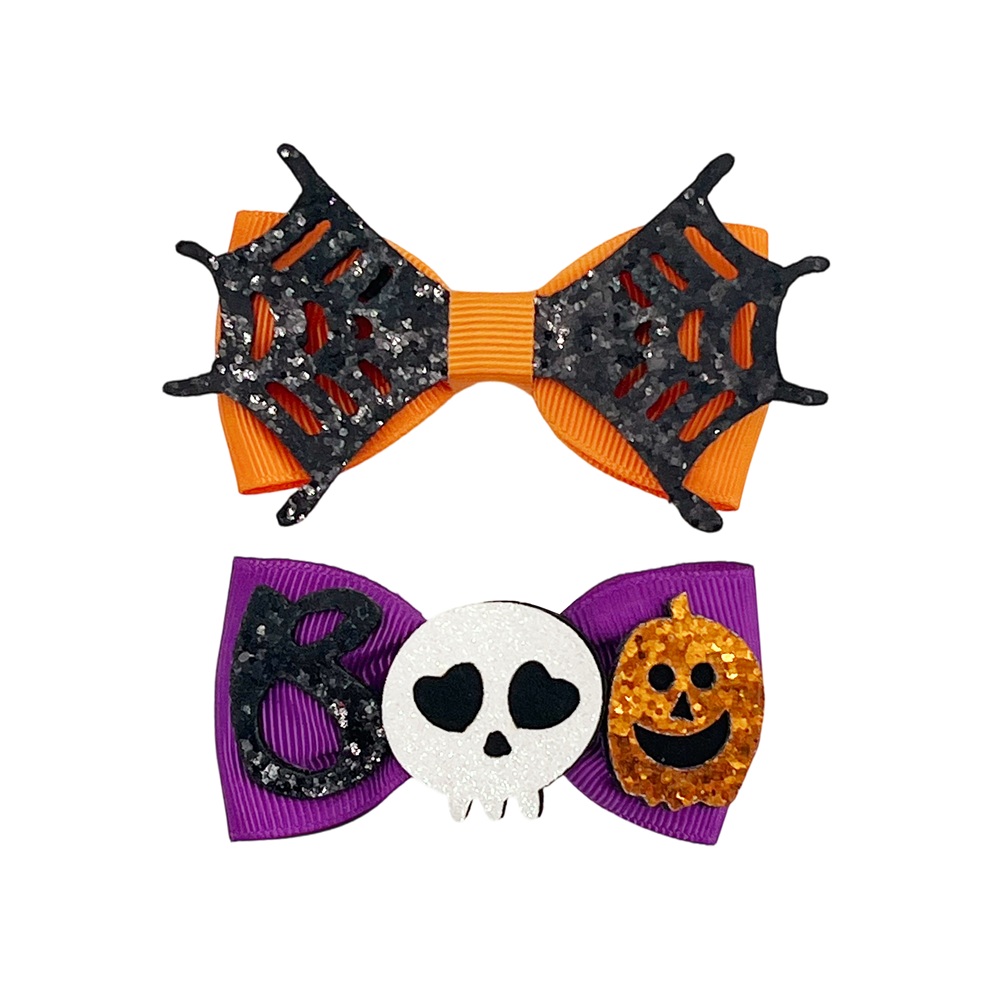 Party Magic - Halloween Hair Clip Set - Multicolor - 2 Pcs