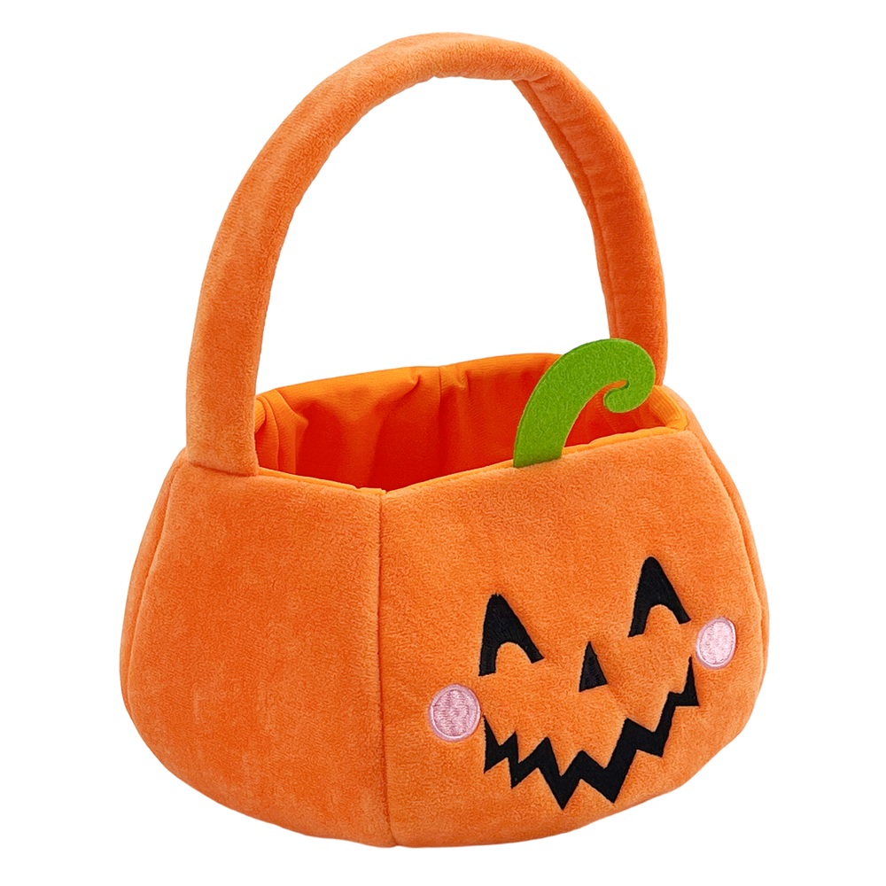 Party Magic - Halloween Plush Pumpkin Bag - Orange