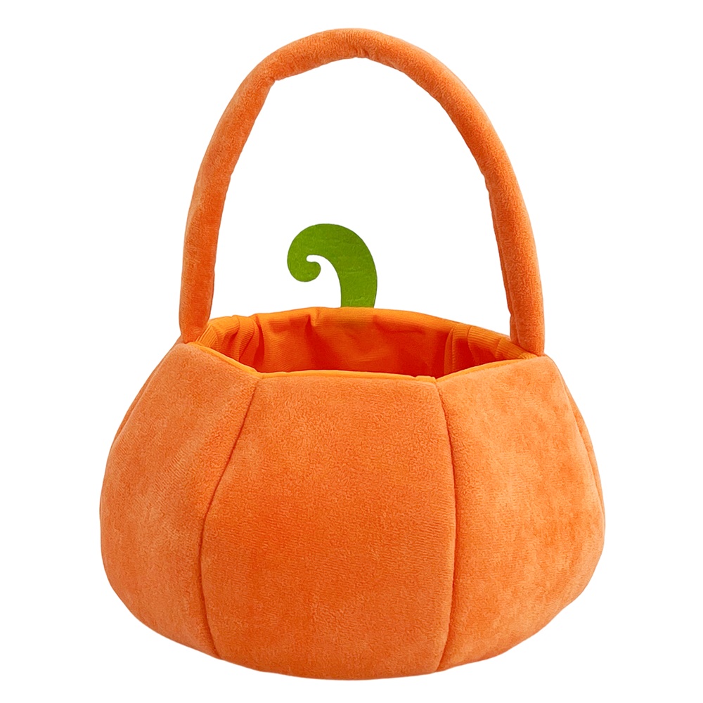 Party Magic - Halloween Plush Pumpkin Bag - Orange