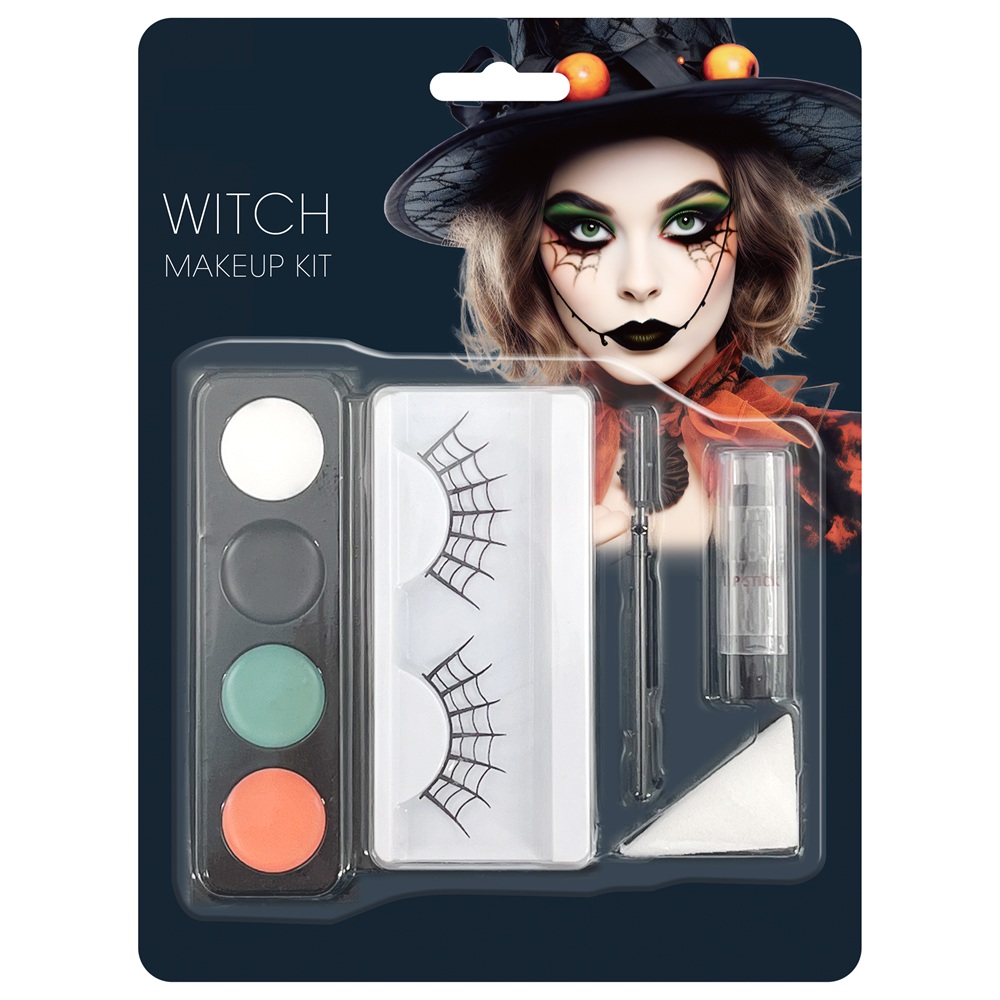 Party Magic - All-In-One Witch Makeup Kit - Multicolor