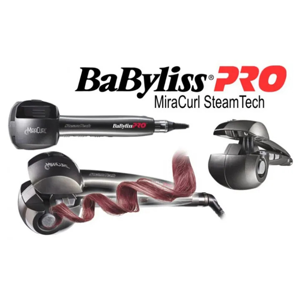 Babyliss Pro - Miracurl Steamtech Hair Curler - Silver