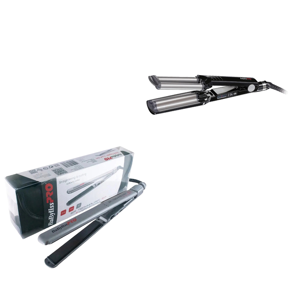 Babyliss Pro - Sleek & Wave Set - 2 Pcs