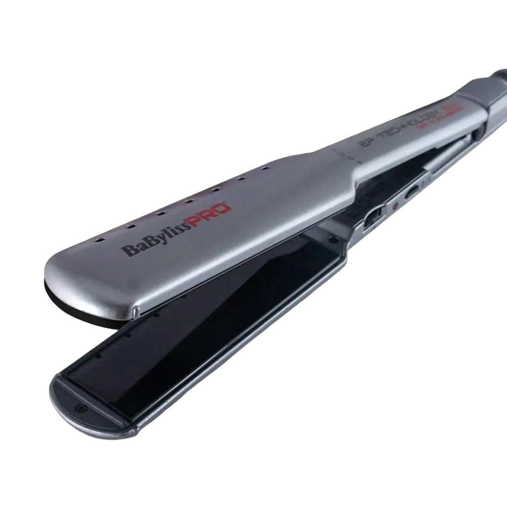 Babyliss Pro - Dry And Straighten Straightener - Silver - 38 mm