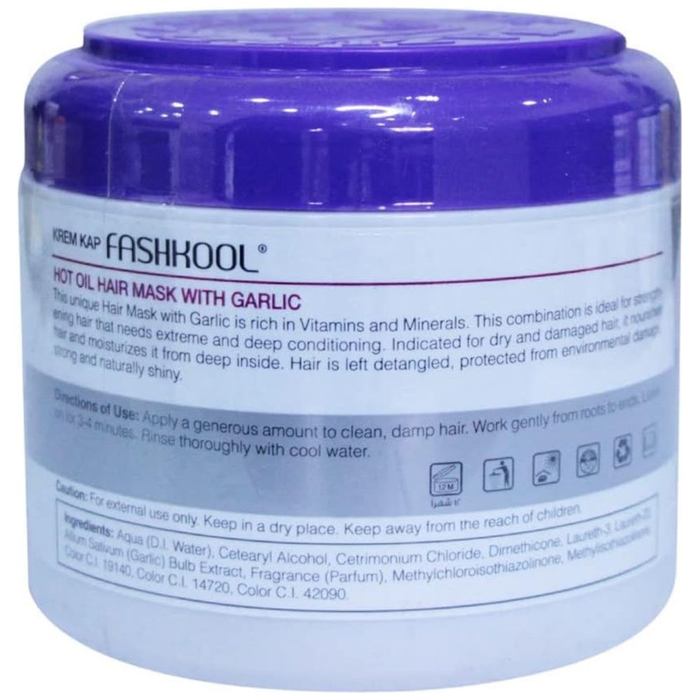 Fash Kool - Hot Oil Hair Mask - Garlic