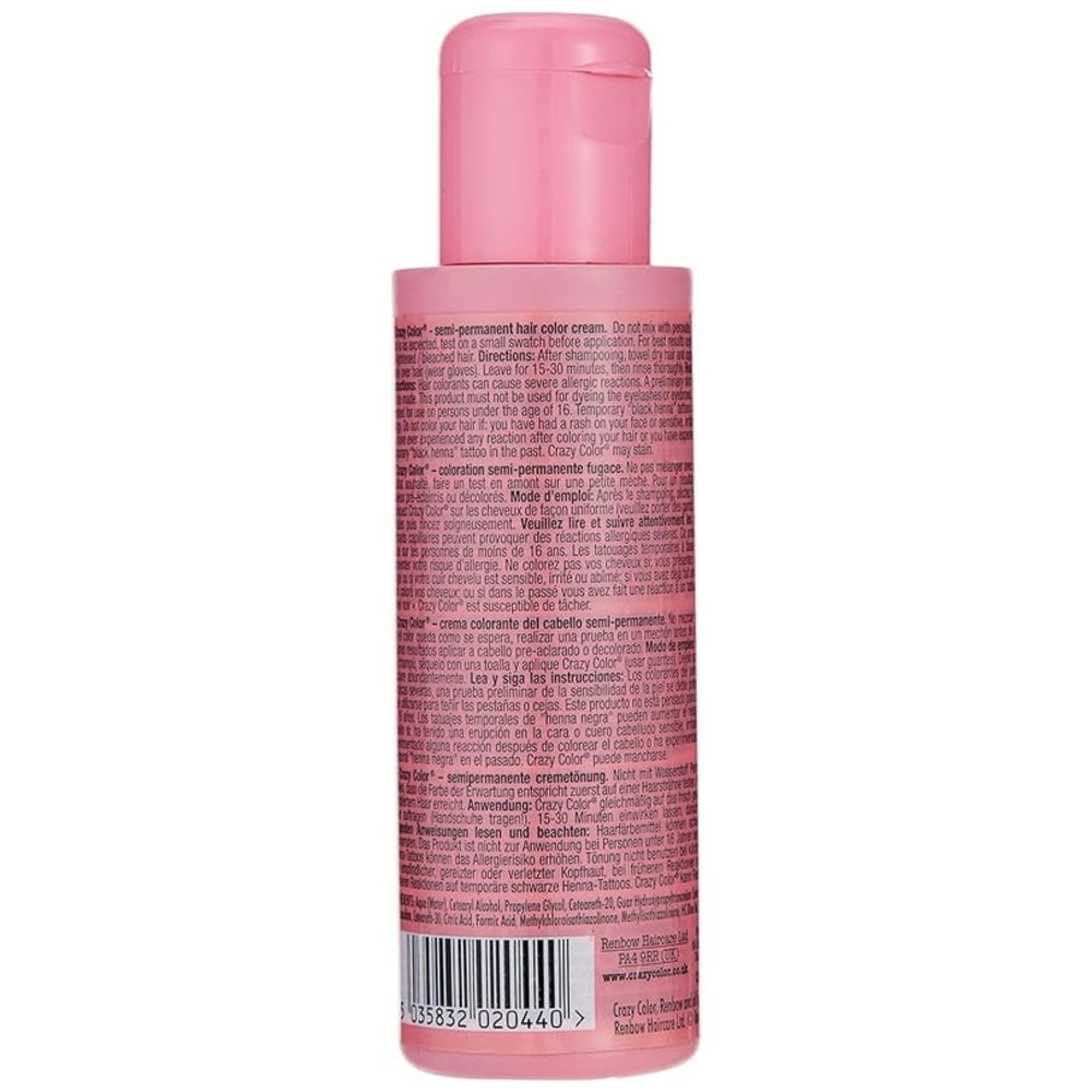 Crazy Color - Semi Permanent Hair Color Cream - 100 ml