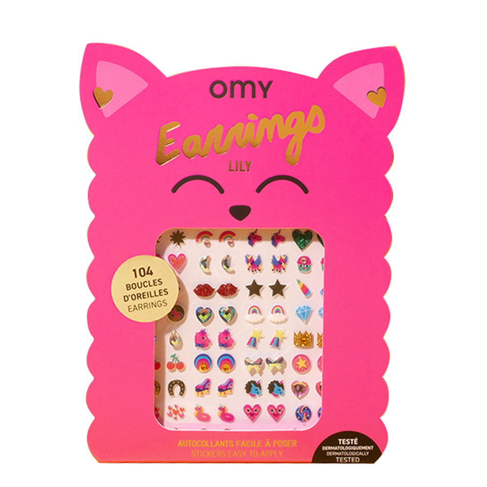 Omy - Lily Sticker Earrings - 104pcs