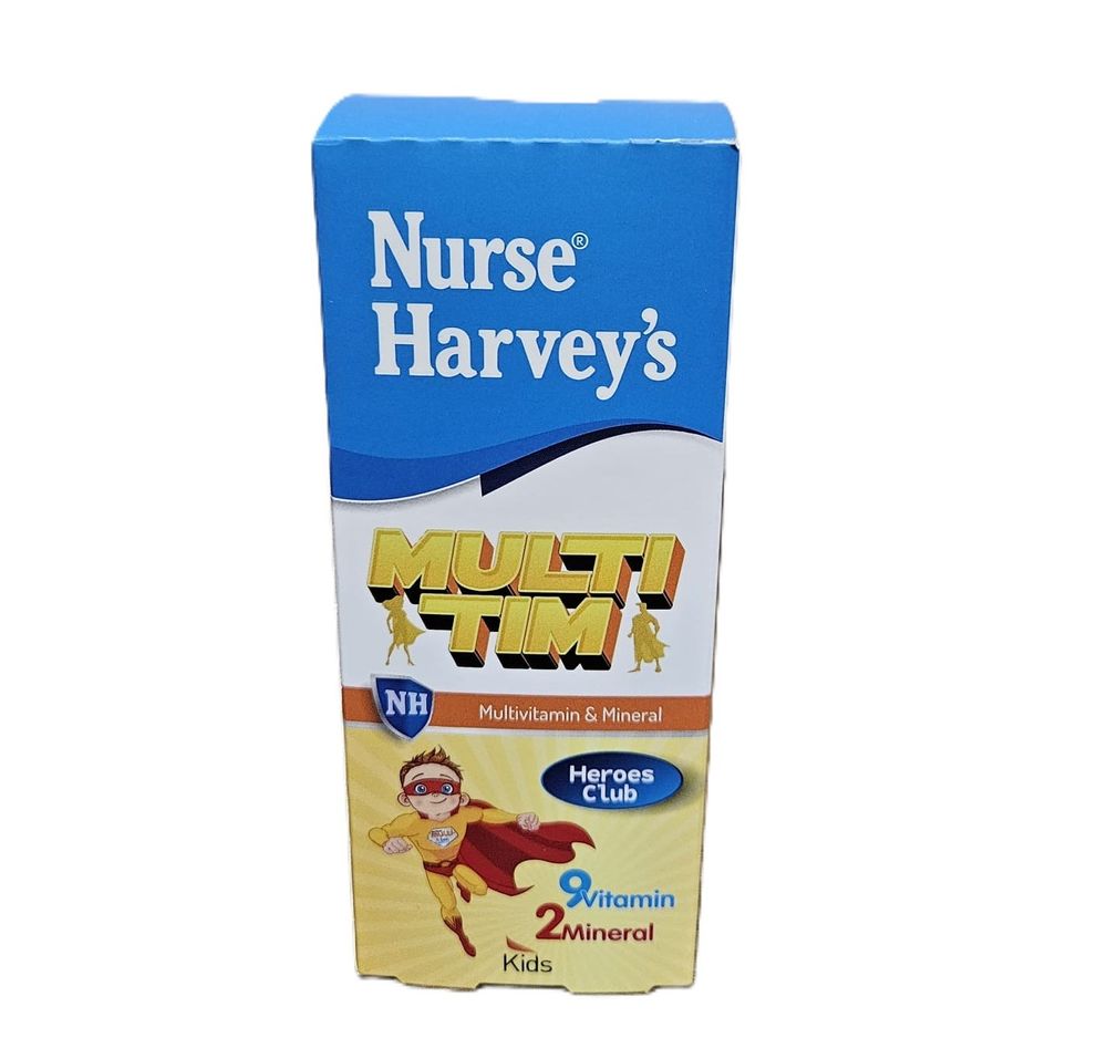 Nurse Harvey's - Multitim Vitamins and Minerals Syrup - 200 ml