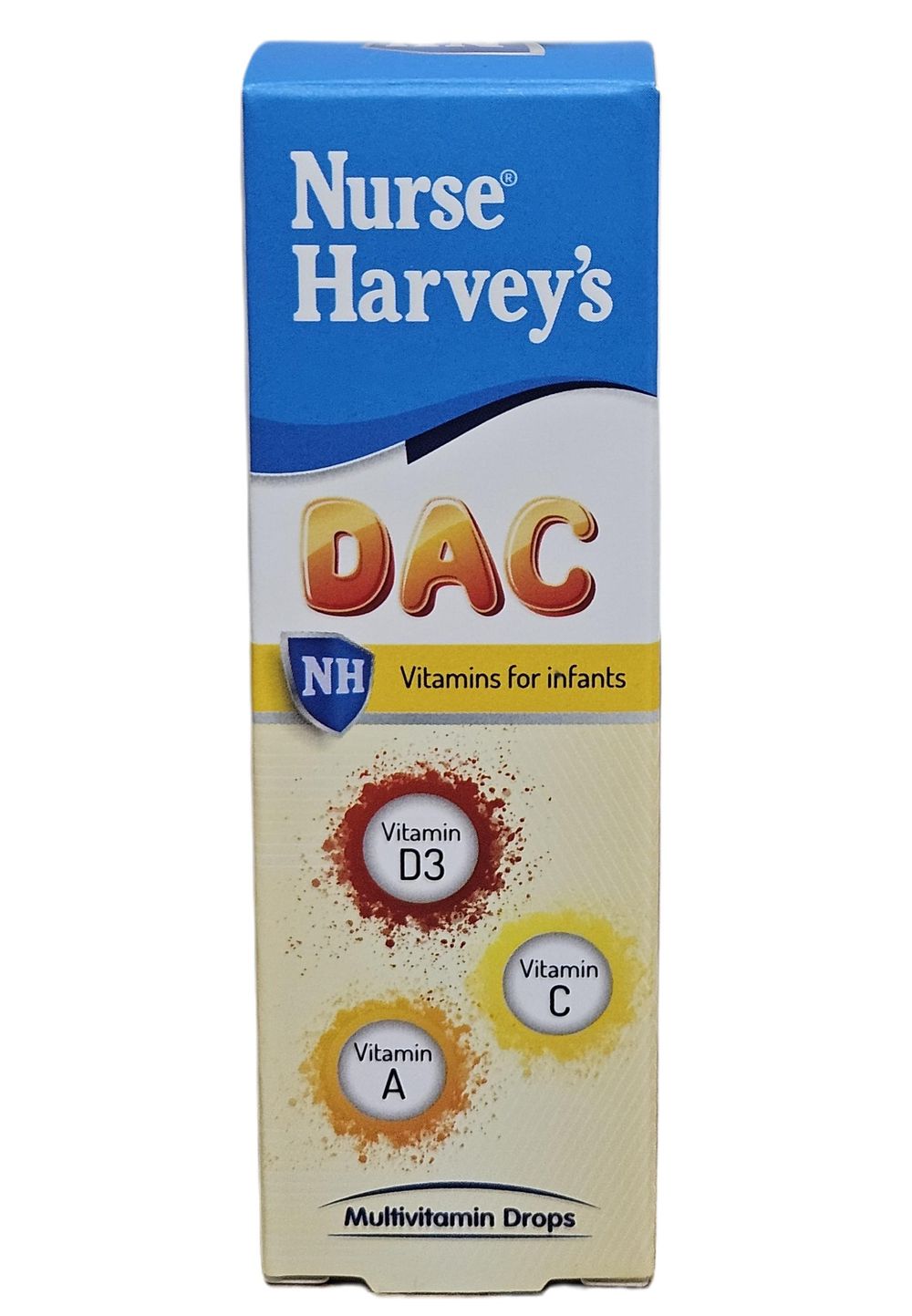 Nurse Harvey's - Dac Vitamins D3, A, C Drops - 30 ml