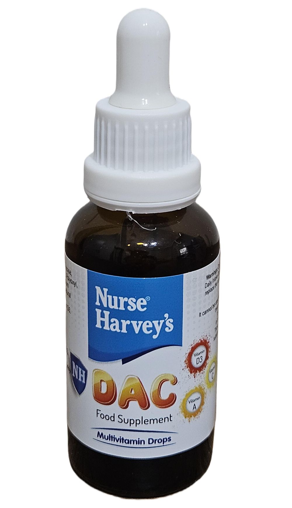 Nurse Harvey's - Dac Vitamins D3, A, C Drops - 30 ml