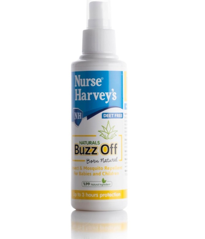 Nurse Harvey's - Buzzy Natural Repellent Body Spray Babies, Kids & Adults - 175 ml
