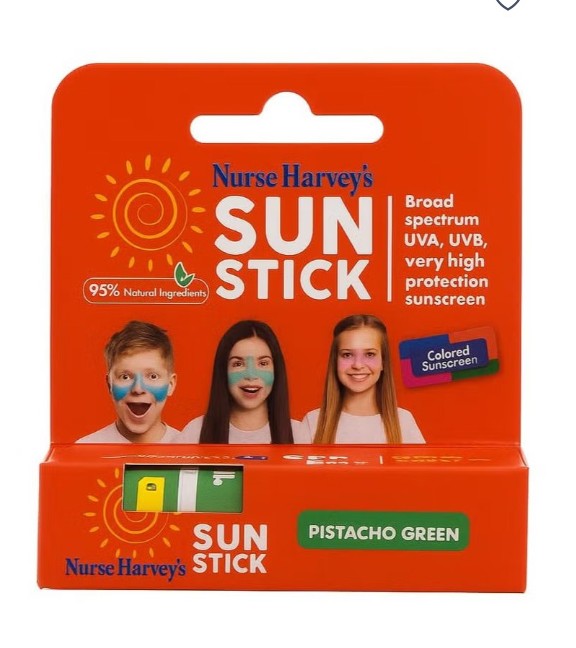 Nurse Harvey's - Sun Stick Sun Protection Spf 50+ - Pistacho Green