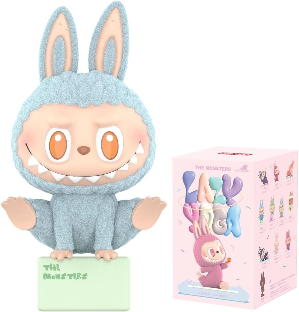 Pop Mart - Labubu The Monsters Lazy Yoga Series Pop Figure - Style May Vary - 1 Pc
