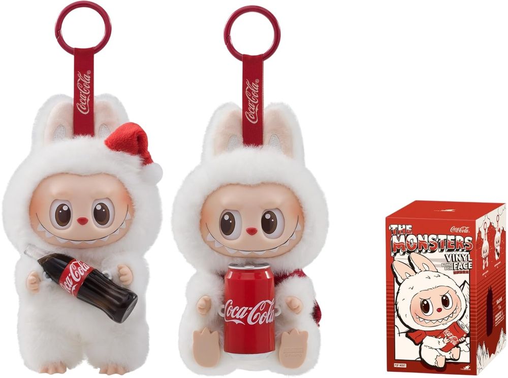 Pop Mart - Labubu The Monsters Coca-Cola Series Vinyl Face Blind Box - 15-17 cm - Style May Vary - 1pc