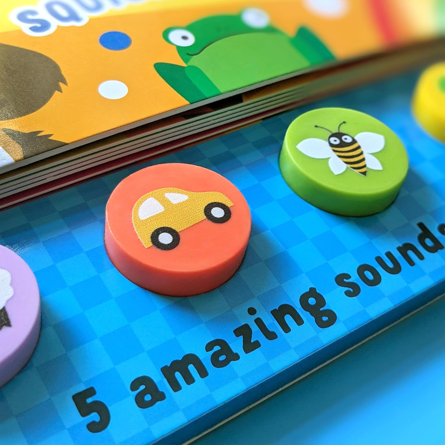 North Parade Publishing - Press/Play Silicon Sound Book - My First Words