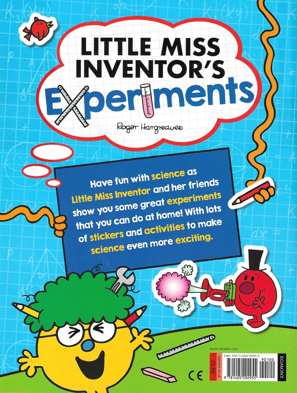 Little Miss Inventor's Experiments - Sticker Activity Book