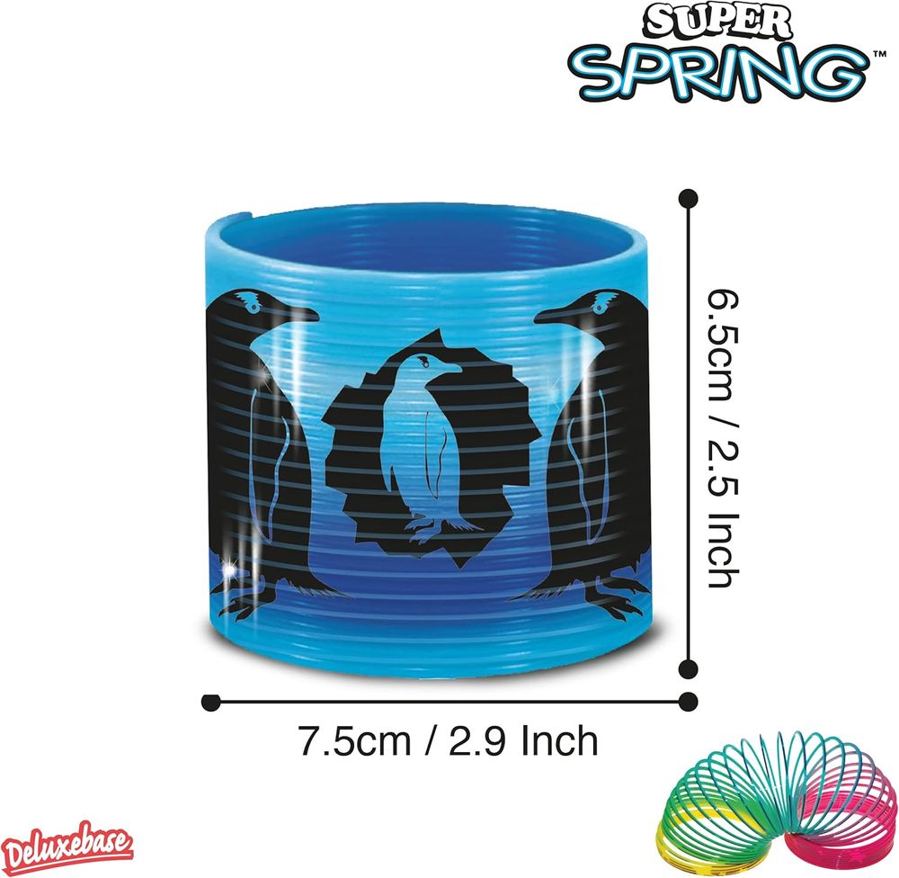Deluxe Base - Super Spring Sensory Toy - Penguin