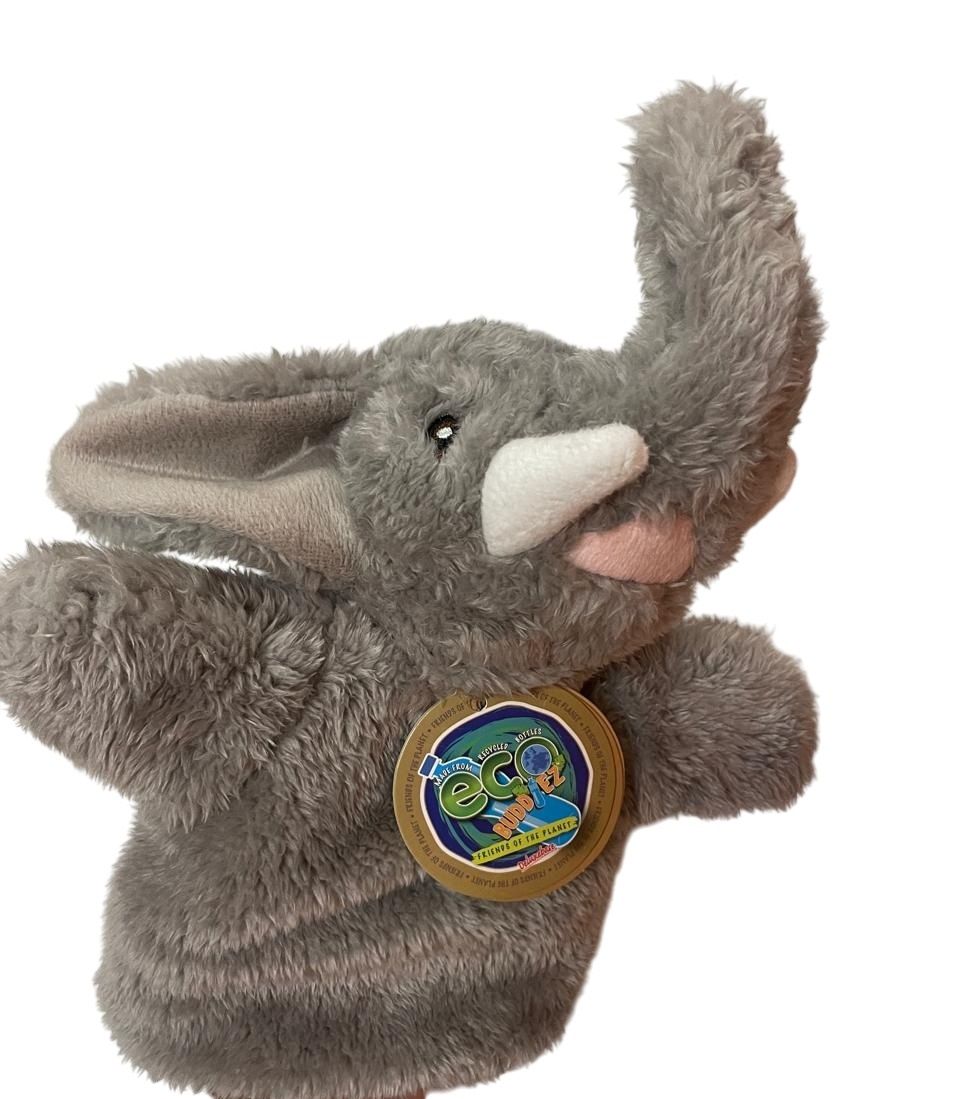 Deluxe Base - Eco Buddiez Hand Puppets - Elephant
