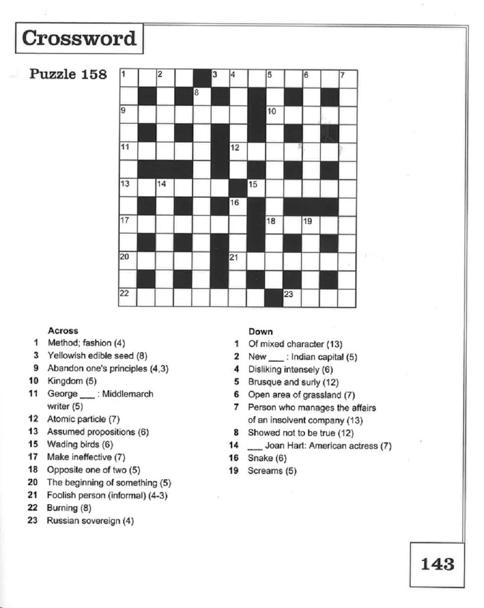 Autumn Publishing - Crossword Compendium Book