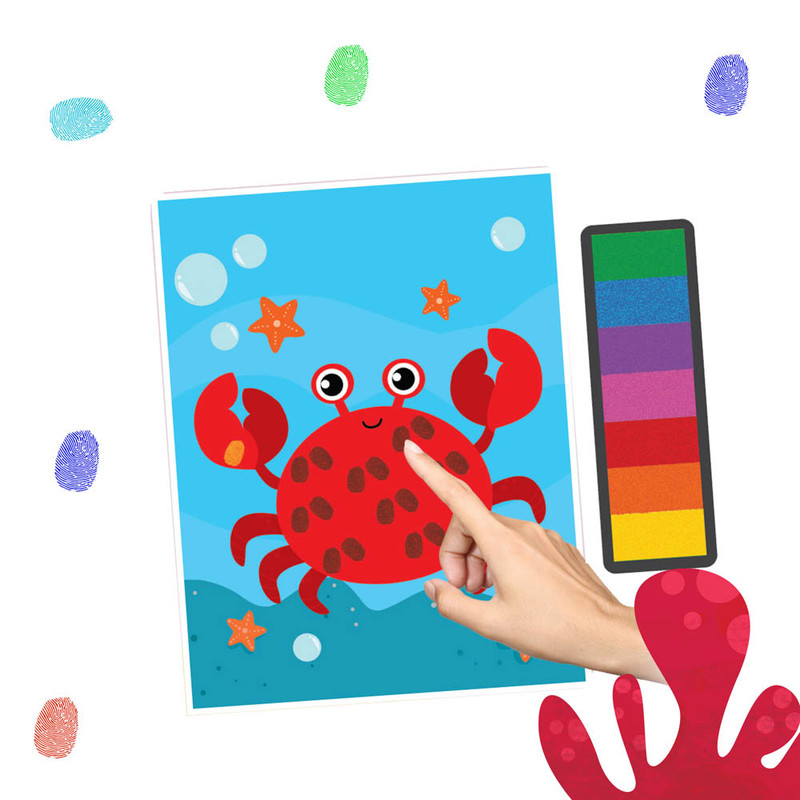 Fingerprint Art Book - Ocean