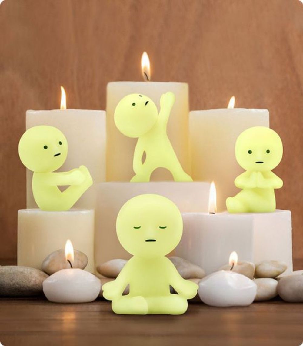 Smiski - Yoga Series - 1pc - Style May Vary