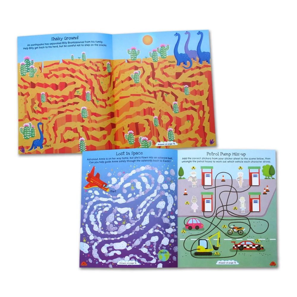 Autumn Publishing - Fun Mazes Sticker Pack