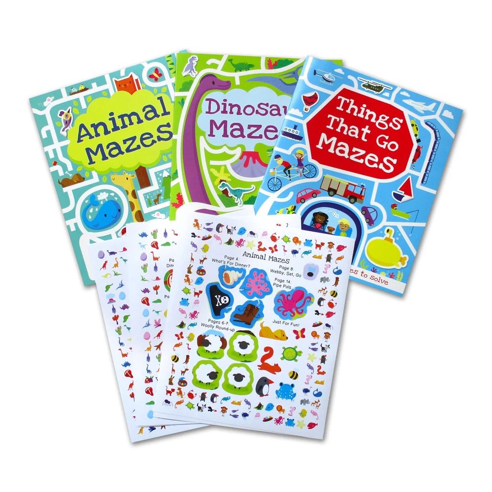 Autumn Publishing - Fun Mazes Sticker Pack