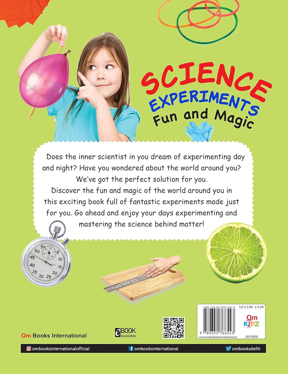 Om Books International - Science Experiments Fun And Magic