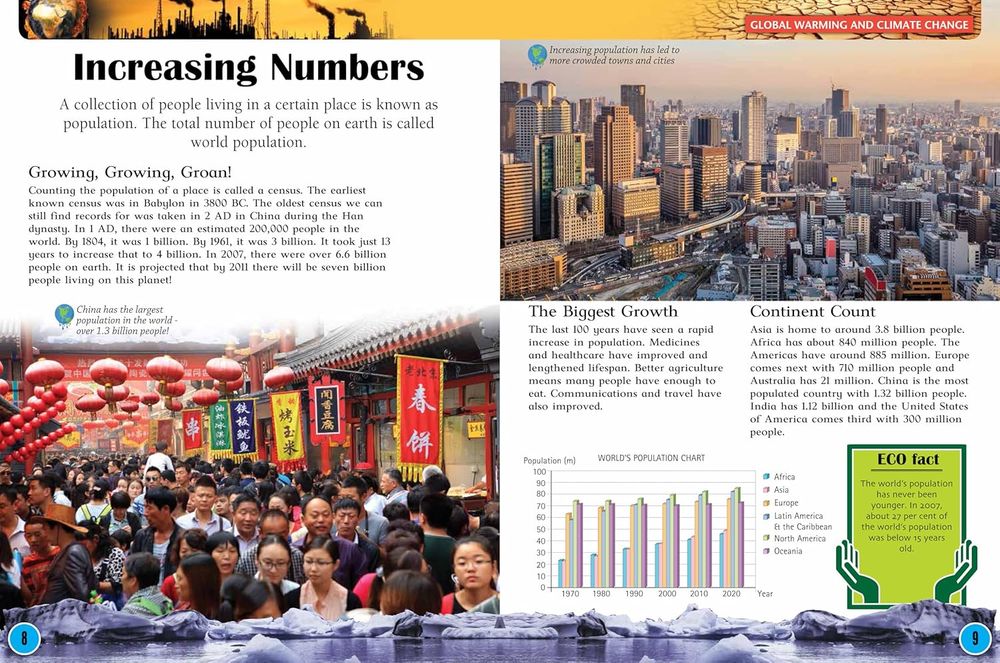 North Parade Publishing - Discover Global Warming & Climate Change Book