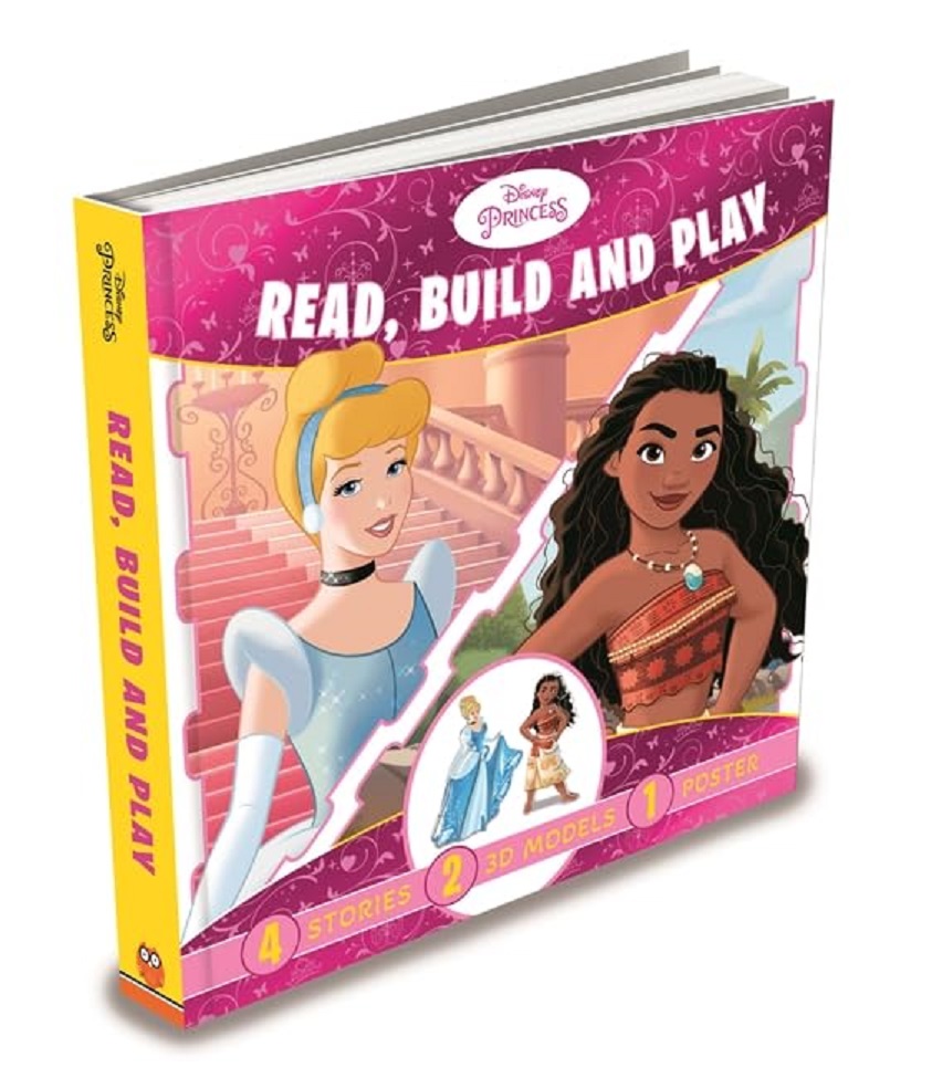 Autumn Publishing - Disney Princess Read, Build And Play