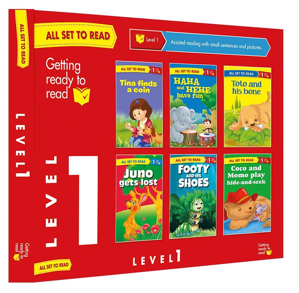 All Set To Read Level 1 - Pack of 6