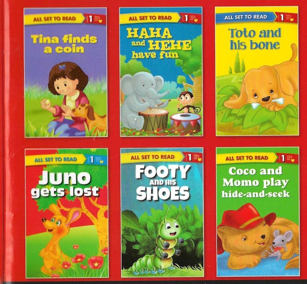 All Set To Read Level 1 - Pack of 6