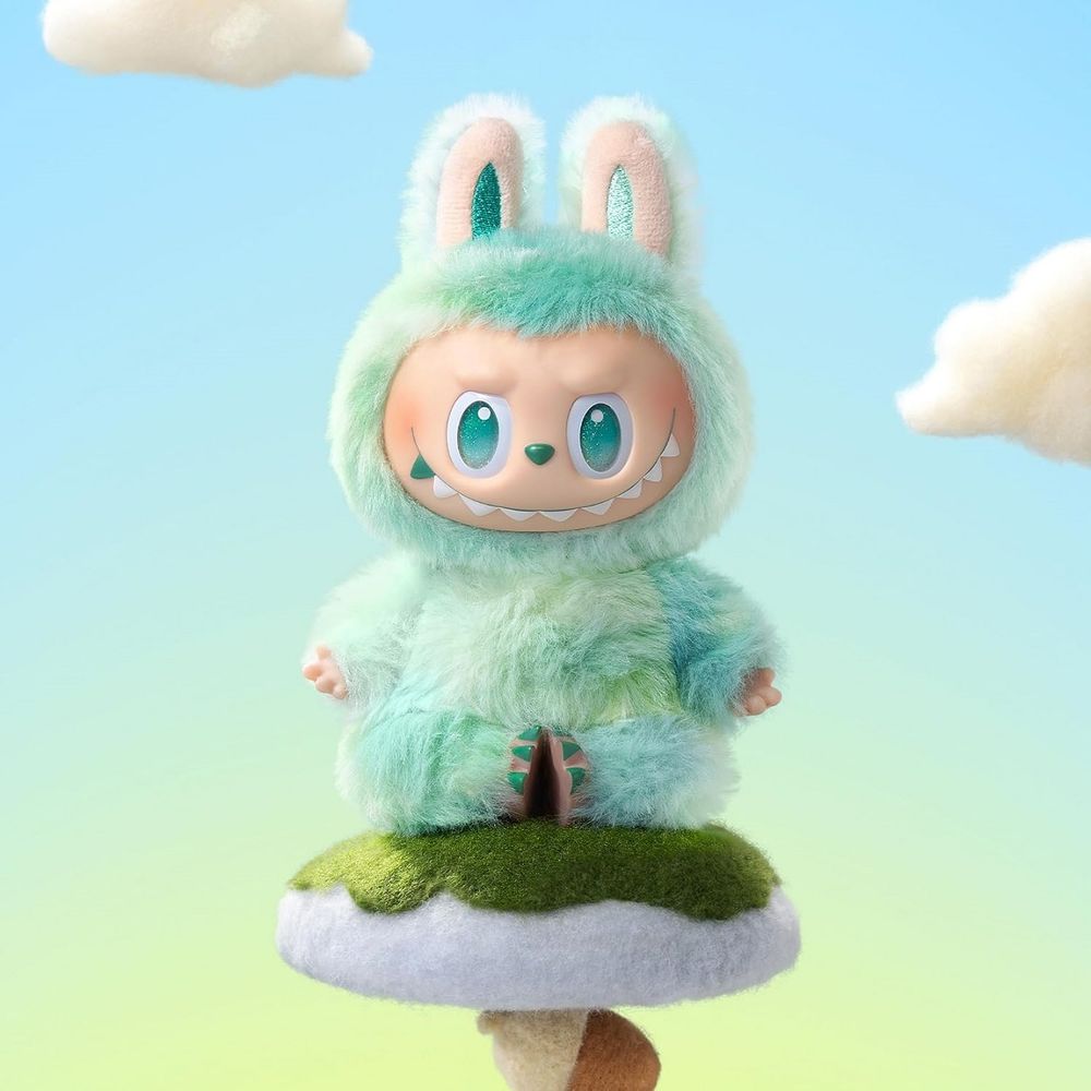 Pop Mart - Labubu Big Into Energy Plush Toy Version 3 - Style May Vary - 1 Pc - 17 cm