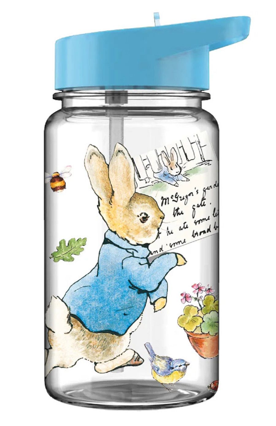 Robert Frederick - Kids Water Bottle - Peter Rabbit Pin Up - 500 ml