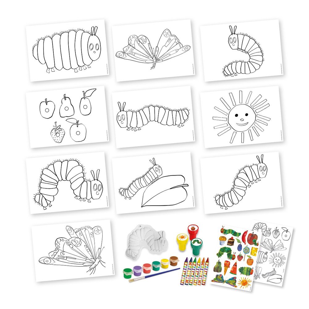 North Parade Publishing - Rope Handle Activity Tube - Very Hungry Caterpillar