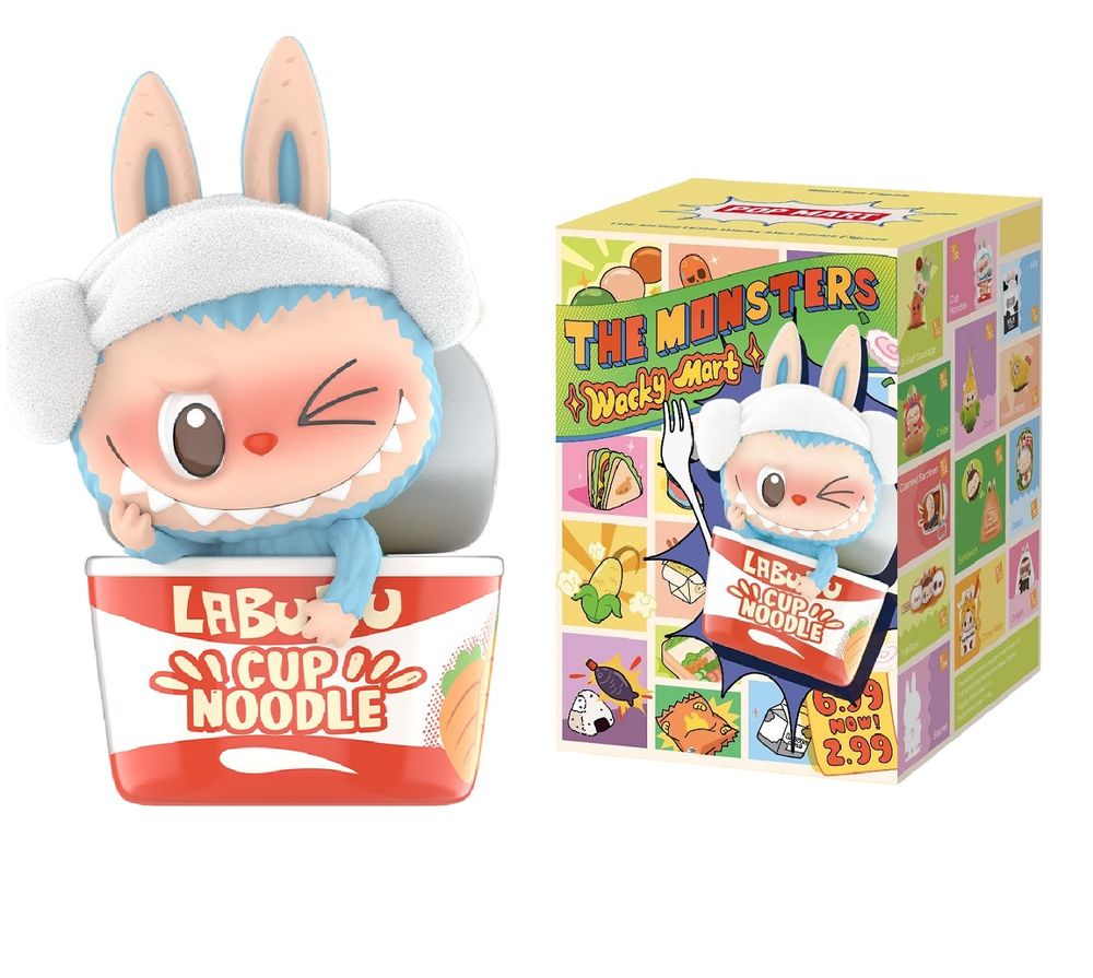 Pop Mart Wacky Mart Series Labubu The Monsters Collectable Toy - Style May Vary - 1 Pc
