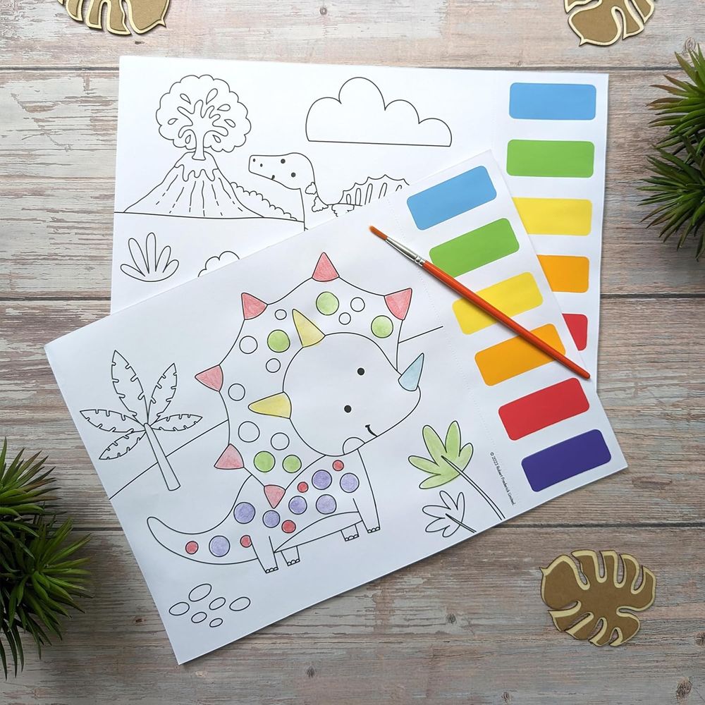 North Parade Publishing - Paint Palette Art Set - Dinosaurs