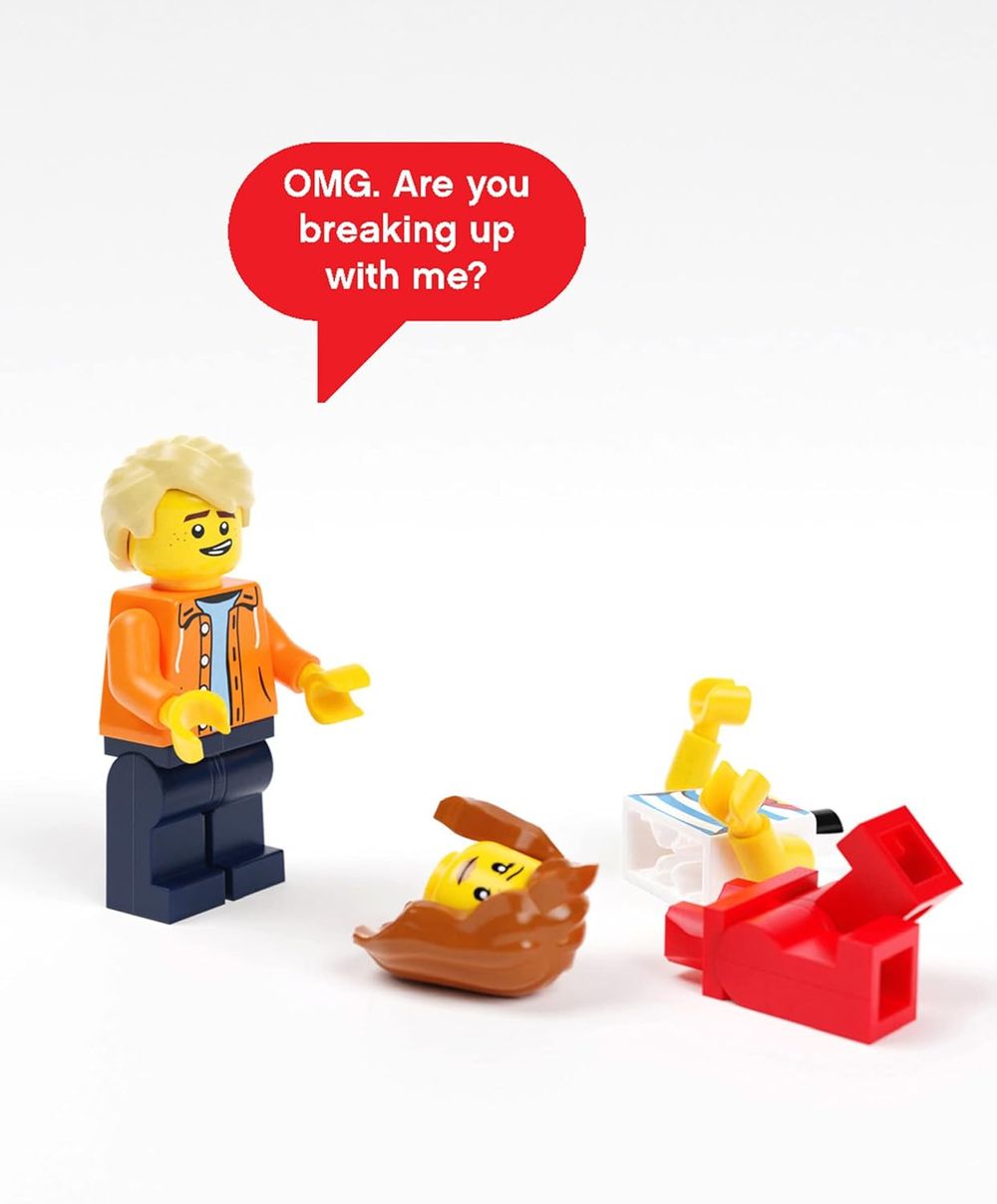 Lego - Minifigure Notes - 20 Notecards + Envelopes