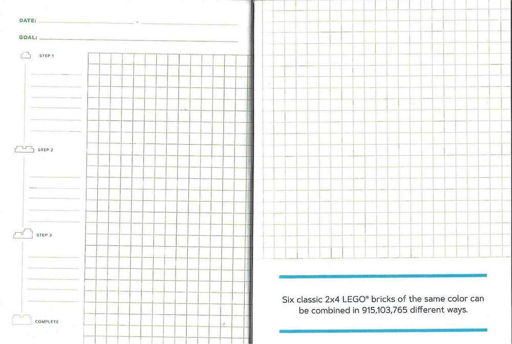 Lego - Master Builder in Training Note Book