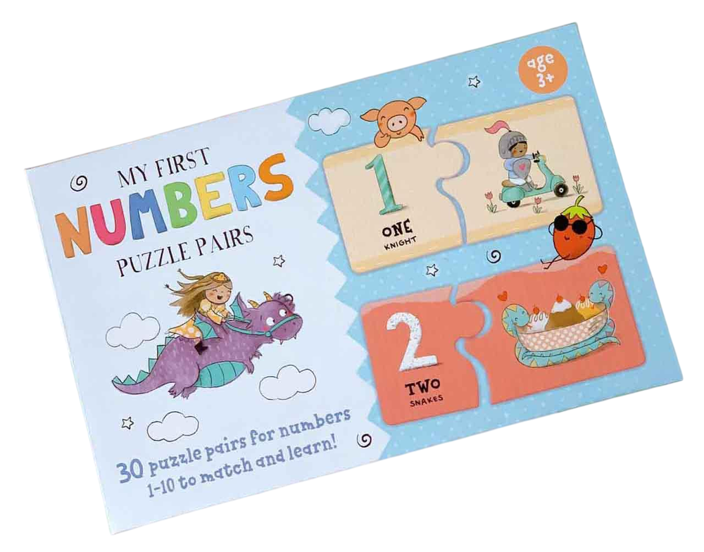 North Parade Publishing - Match And Learn Box - My Funny Numbers