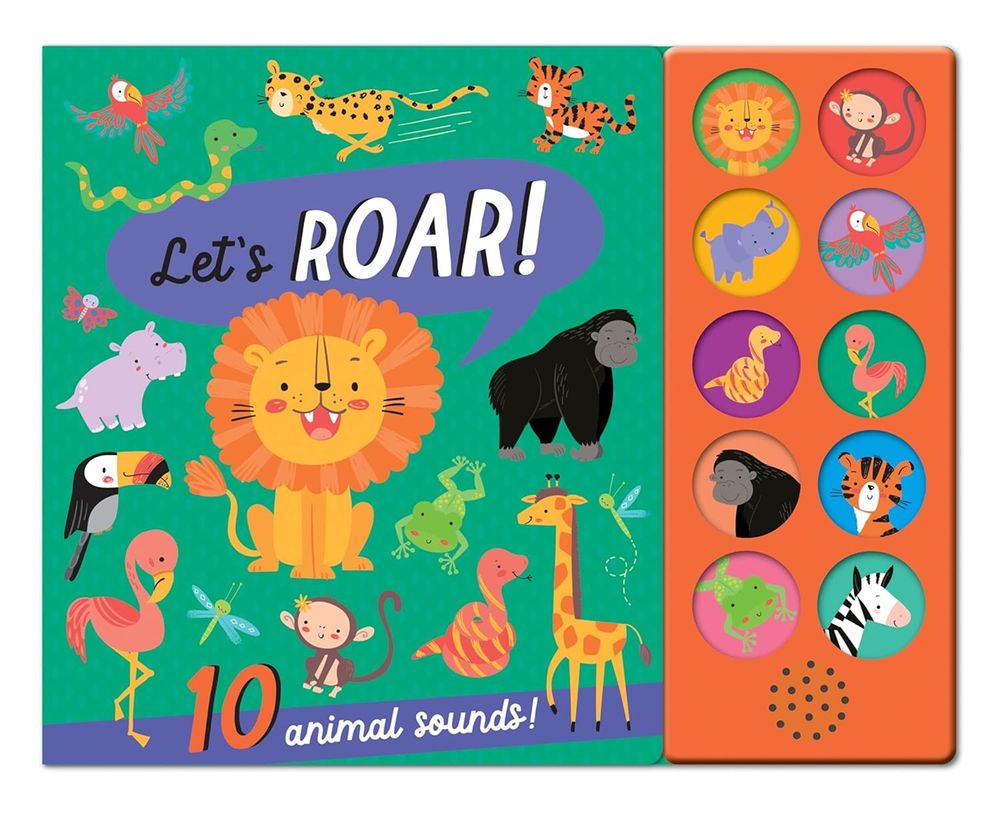 Let's Roar Animal Sound Book