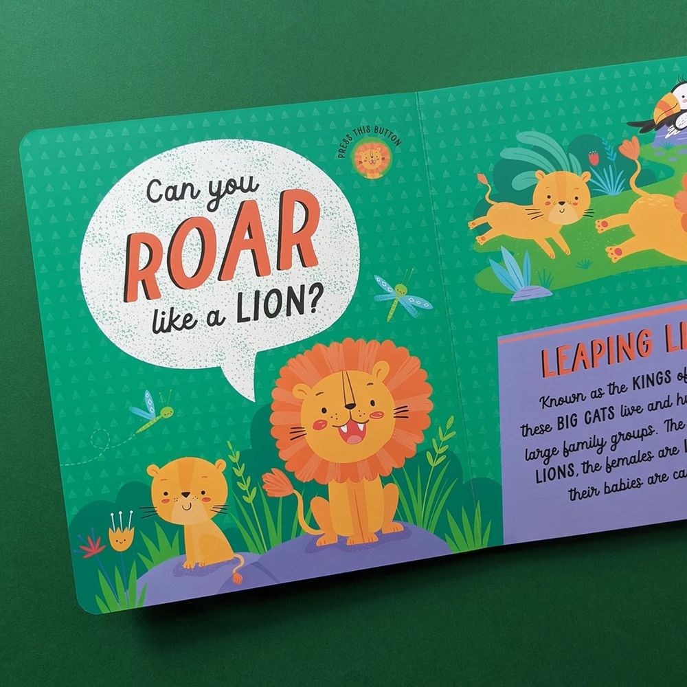 Let's Roar Animal Sound Book