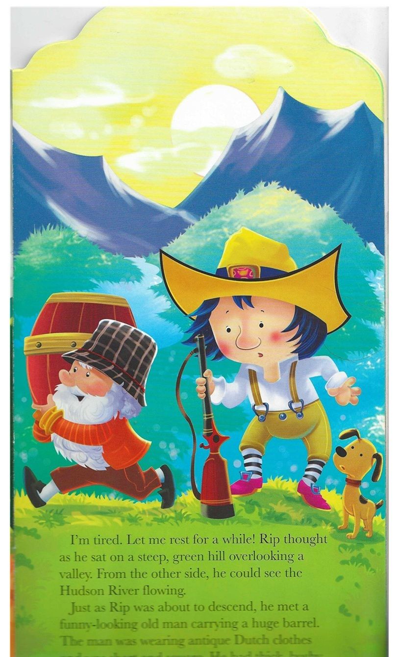 Cutout Book - Rip Van Winkle