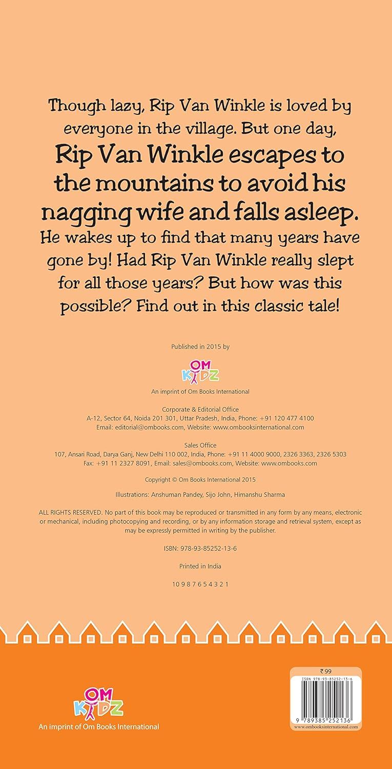 Cutout Book - Rip Van Winkle