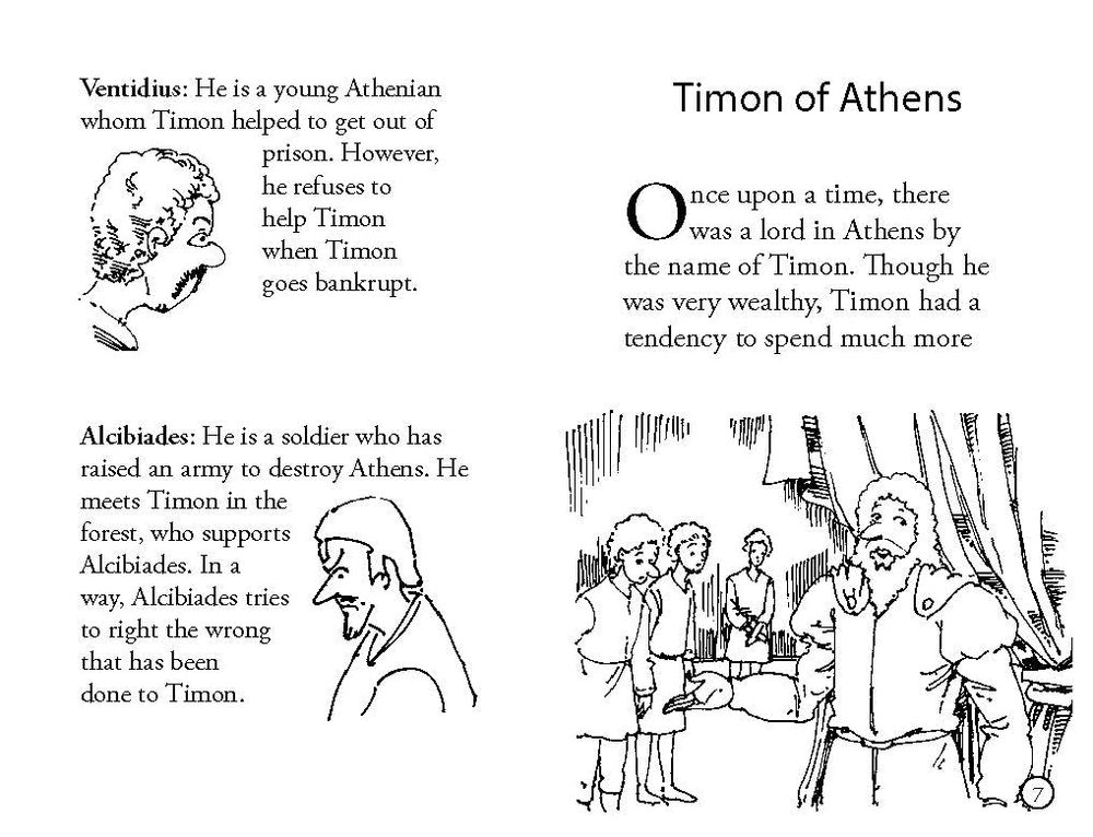 Timon Of Athens: A Shakespeare Children's Story