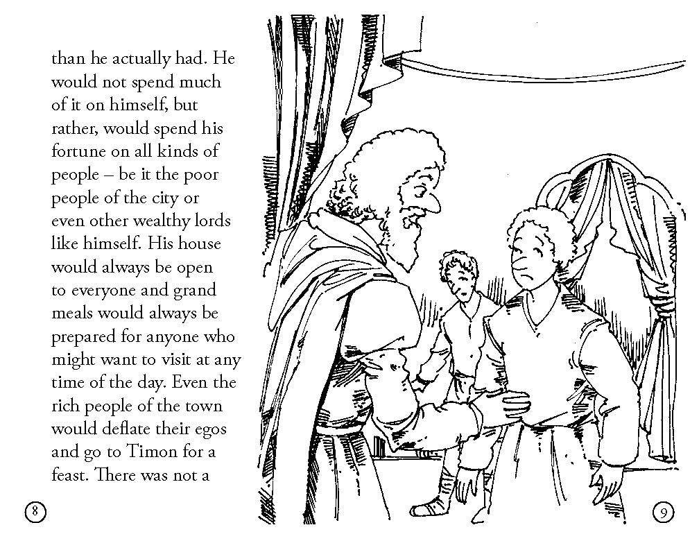 Timon Of Athens: A Shakespeare Children's Story